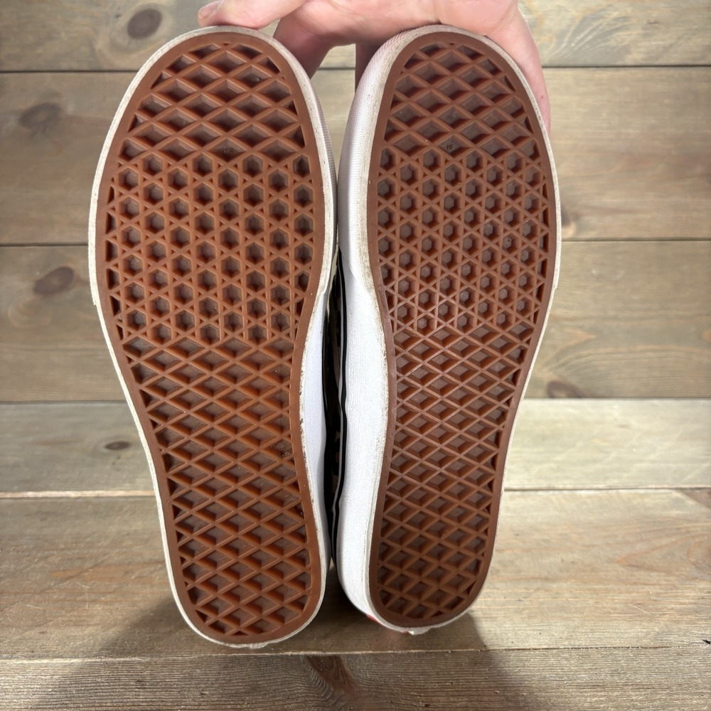 vans classic womens size 7.5 shoes brown leopard print athletic skate sneakers - Picture 6 of 9
